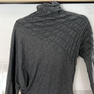 MOTIVI MINI DRESS , ASYMMETRICAL, LONG SLEEVES